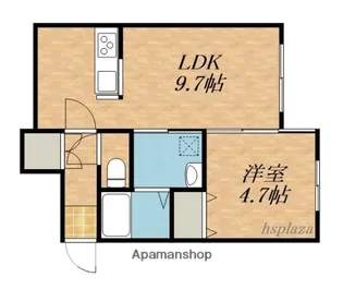 soir【3階】の間取り