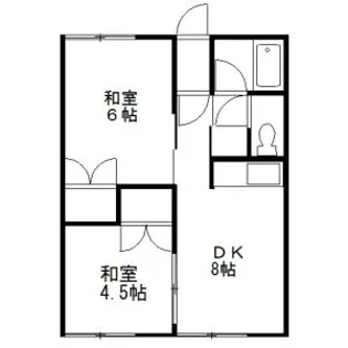 シティハイム栄通【00205号室】の間取り