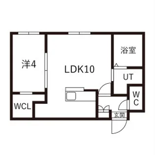 LUXIA NANGO(栄通16丁目MS)【306号室】の間取り