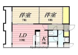 メゾン・ド・ケリー【112号室】の間取り