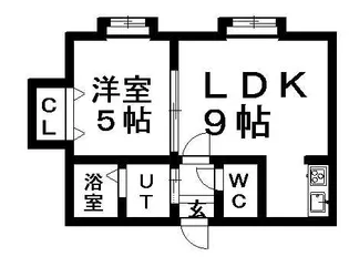 ディパ・ハーティ【1階】の間取り