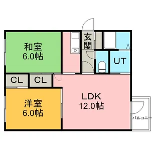 セントラル35【2階】の間取り