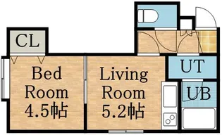 ステージN20Ⅰ【203号室】の間取り