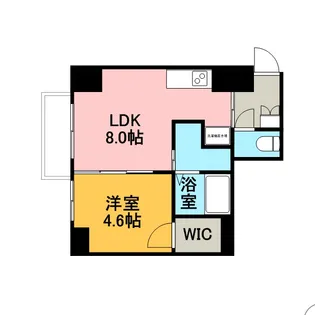 メゾン・ド・ヴィレ桑園【7階】の間取り