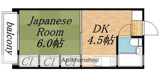 プラザハイツ24【1012号室】の間取り