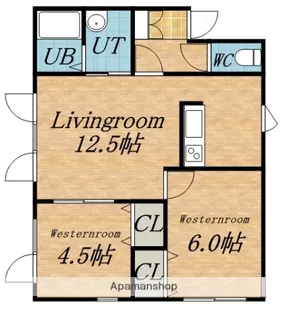 ライフゾーン97【2階】の間取り