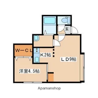 メープルシティ【2階】の間取り