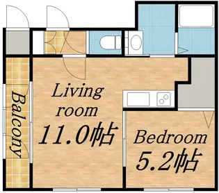 グレイス19【3階】の間取り
