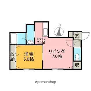 グランステージ【101号室】の間取り