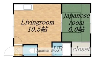 鳴海レジデンスA【1階】の間取り
