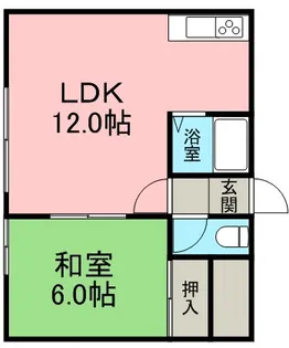マンション松田【302号室】の間取り