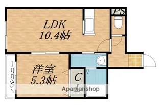 PRECIOUS COURT ANNEX【3階】の間取り