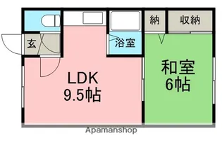 アーバンハウス23【1階】の間取り