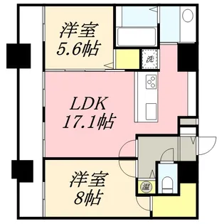 RESIDENCE SAISON【10階】の間取り