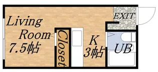 シティハイムジュネス【2階】の間取り