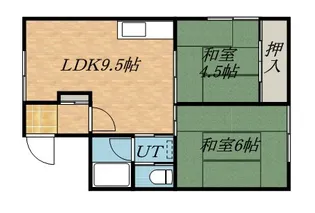 一条ハイツ【2階】の間取り