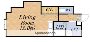 ベイシティオキ【3階】の間取り