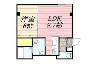 大一麻生マンション【2階】の間取り