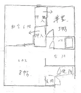 藤マンション【2F号室】の間取り