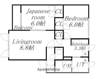 リッチビラ【105号室】の間取り