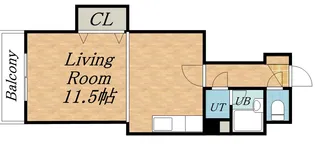 N28ーBLD【303号室】の間取り