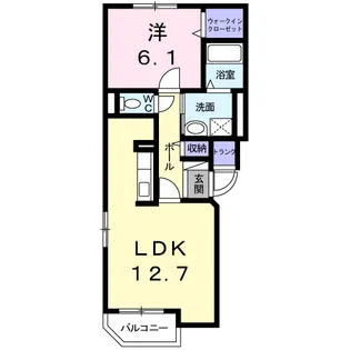 NORTH35【4階】の間取り
