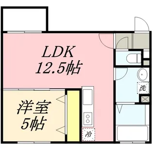 ange-rose(アンジュ・ロゼ)【4階】の間取り
