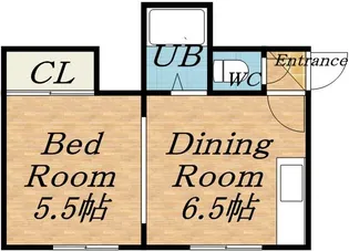 コーポフラワー【5号室】の間取り