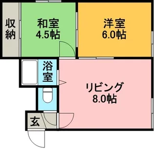 ふじ井MS【21号室】の間取り