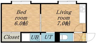 メルヴェーユN24【104号室】の間取り