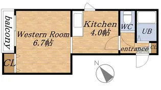 ツインビルいとう1号館【00303号室】の間取り