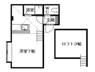 アルノルテ新川【00206号室】の間取り