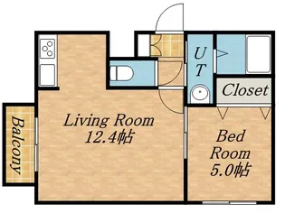 ノースポイント発寒【3階】の間取り