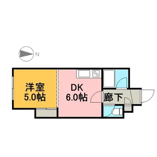 ノースタウン保【3階】の間取り