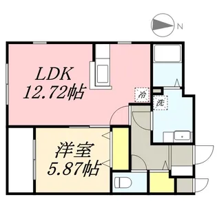MAISON LETICIA【1階】の間取り