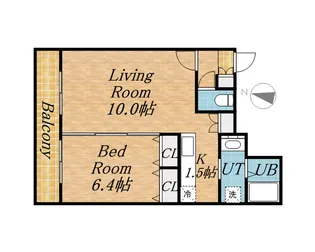 リアン213【401号室】の間取り