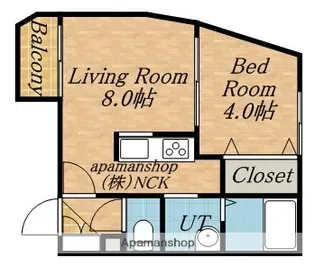 北海道札幌市西区発寒六条10丁目【マンション】の間取り