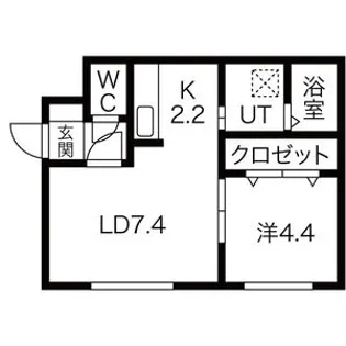 セレーノロッソ【305号室】の間取り