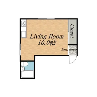 NO2 NSKビル【203号室】の間取り