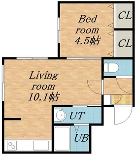 ヴェルテュ麻生【0305号室】の間取り