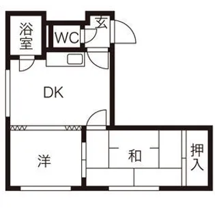 エステート35【405号室】の間取り