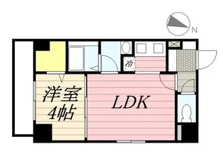 HILLS SAPPORO【9階】の間取り