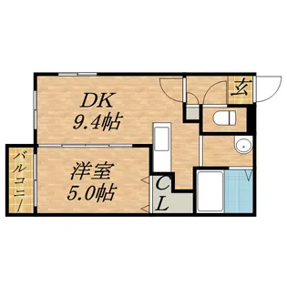 K’S CASA【1階】の間取り