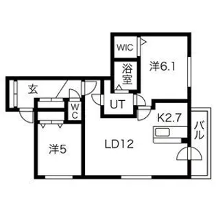 SABANJOULE【3階】の間取り