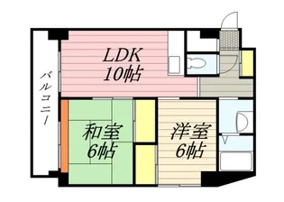 アクアトピア麻生【202号室】の間取り