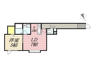 メゾンド咲良【202号室】の間取り