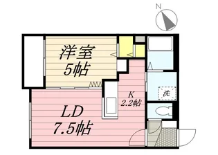 ESTOR琴似【1階】の間取り