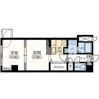 プロシード澄川【5階】の間取り
