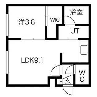 RAVELLO N2 A【4階】の間取り