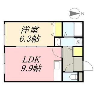LA SAPIENZA(ラ サピエンツァ【4階】の間取り